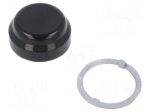 Actuator lens | 30mm | 9001K | Actuator colour: black
