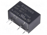 Converter: DC/DC | 1W | Uin: 13.5&divide;16.5VDC | Uout: 6VDC | Iout: 167mA