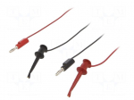 Test lead | Urated: 30VAC | Urated: 60VDC | Inom: 5A | Len: 0.6096m | 3782