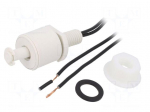 Sensor: liquid level | -20&divide;100&deg;C | OUT: SPST-NO | cables | 0.6A | 240VAC