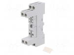 Socket | for DIN rail mounting