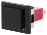 Switch: push-button | Pos: 2 | SPDT | 1A/120VAC | 1A/28VDC | ON-(ON)