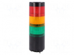 Signalling column | red/amber/green | LED | 5VDC | IP65 | LR6-USB | ABS