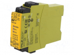 Automation module: safety relay | Usup: 24VDC | IN: 2 | OUT: 4 | IP40