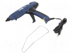 Hot melt glue gun | &Oslash;: 12mm | 100W | 195&deg;C | 3min | 230VAC | &Oslash;: 3mm