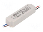 Power supply: switching | LED | 16.8W | 9&divide;48VDC | 350mA | 90&divide;264VAC