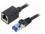 Extender Ethernet | S/FTP | Cat: 6a | RJ45 socket,RJ45 plug | Cu | 2m