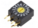 Encoding switch | Pos: 16 | PCB,THT | 100m&Omega; | DC load @R: 0.03A/15VDC