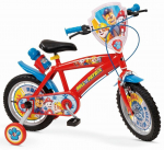 Children's Bike 14" Paw Patrol Red 1478 Boy NEW TOIMSA