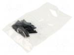 Cap for LED profiles | black | 20pcs | ABS | CABI12