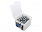 Rivet | aluminium | Rivet diam: 4mm | L.rivet: 10mm | 800pcs.