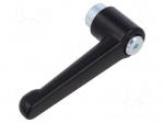 Lever | adjustable | Lever length: 78mm | Slider height: 36mm