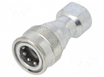 Quick connection coupling | max.230bar | G 1" | double-sided