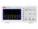 Oscilloscope: digital | Ch: 2 | 50MHz | 1Gsps | 64kpts | 2n&divide;50s/div | &le;7ns