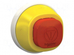 Switch: emergency stop | 22mm | Stabl.pos: 2 | red | LED | 24V | IP66