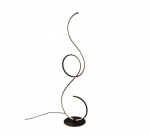 Trio-Lighting Jive LED  matt black stāvlampa