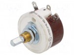 Potentiometer: shaft | 125&Omega; | 25W | 6.35mm | wirewound | Shaft: smooth