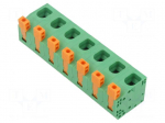 Connector: PCB terminal block | terminal | 51A | 600V | angled 90&deg;