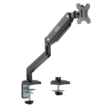 Monitorid ja projektorid // Kinnitused ja alused // Uchwyt / wieszak biurkowy do monitora Ergo Office, sprężyna gazowa 17"-35" 15kg, VESA 75x75 / 100x100, ER-445