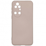 Back panel cover Evelatus Huawei P50 Nano Silicone Case Soft Touch TPU Beige