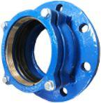 Flange adaptor for PE/PVC pipes Dn150, D160mm AKWA