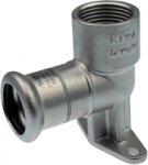 Press fixed w/p Elbow long,KAN-therm Inox 18x&frac12;"