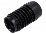 Accessories: adapter to be screwed | black | IP66,IP69K | -30&divide;60&deg;C