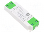 Power supply: switching | LED | 20W | 24VDC | 833mA | 180&divide;264VAC | FTPC-E