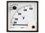 Voltmeter | on panel | VAC: 0&divide;15kV | Class: 1.5 | True RMS | Umax: 300V