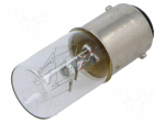 Filament lamp: bayonet | BA15D | white warm | 230VAC | 5W