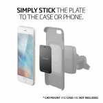 Back panel cover Spigen  Spigen MP-4P magnetic plates for car - black