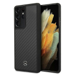 Back panel cover Mercedes-Benz  Mercedes Dynamic Line Case for Samsung Galaxy S21 Ultra - Black