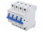Circuit breaker | 230/400VAC | Inom: 10A | Poles: 3+N | Charact: B | 6kA