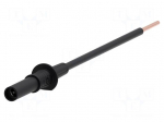 Measuring tip | 36A | black | Socket size: 4mm | L: 140mm
