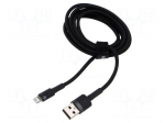 Cable | High Speed,USB 2.0 | Apple Lightning plug,USB A plug | 2m