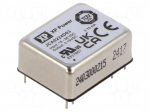 Converter: DC/DC | 2W | Uin: 18&divide;36VDC | Uout: 15VDC | Uout2: -15VDC | THT