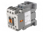 Contactor: 3-pole | NO x3 | Auxiliary contacts: NO + NC | 125VDC | 22A
