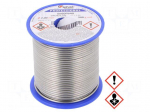 Tin | lead-based | Sn60Pb40 | 2mm | 0.5kg | reel | 190&deg;C | 2.5% | Flux: SW26