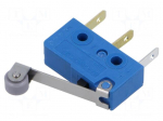 Microswitch SNAP ACTION | 6A/250VAC | with lever (with roller)