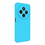 Back panel cover Evelatus Xiaomi Redmi 14C 4G/ 14C 5G / Redmi A4 / POCO C75 Premium Magnetic Soft Touch Silicone Case Blue