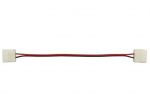 CABLE WITH PUSH CONNECTORS FOR FLEXIBLE LED STRIP - 8 mm MONO COLOUR