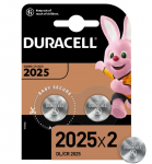 Duracell CR2025 Lithium 3V Tablet Battery 2pcs