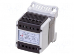 Transformer: mains | 130VA | 230VAC | 12V | for DIN rail mounting