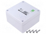 Enclosure: multipurpose | X: 105mm | Y: 105mm | Z: 66mm | INDUSTRIAL