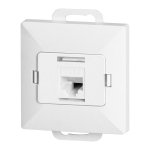 Uued tooted // Gniazdo 1xRJ45 Cat5 Pearl, RJ45-5CAT/P1, biały