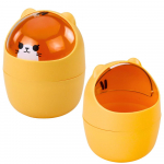 Tooted koju ja aeda // Erinevad kodu- ja majapidamistarvikud // Mini Kosz Miś Na Biurko Stolik Pomarańczowy 1L 16cm