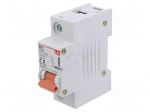Circuit breaker | 230VAC | Inom: 125A | Poles: 1 | Charact: C | 10kA | IP20
