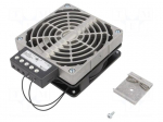 Blower heater | 300W | IP20 | for DIN rail mounting | 119x151x47mm
