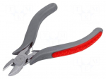 Pliers | side,cutting | 110mm | ELECTRONIC | with side face