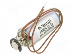 Electromagnet: push | Usup: 24VDC | Power: 10W | 57.6&Omega; | Pmax: 100W